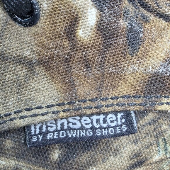 IRISH SETTER Red Wing Camo Hunting Boots 1836 - 800g - Waterproof - Men’s 10.5 - Picture 14 of 16